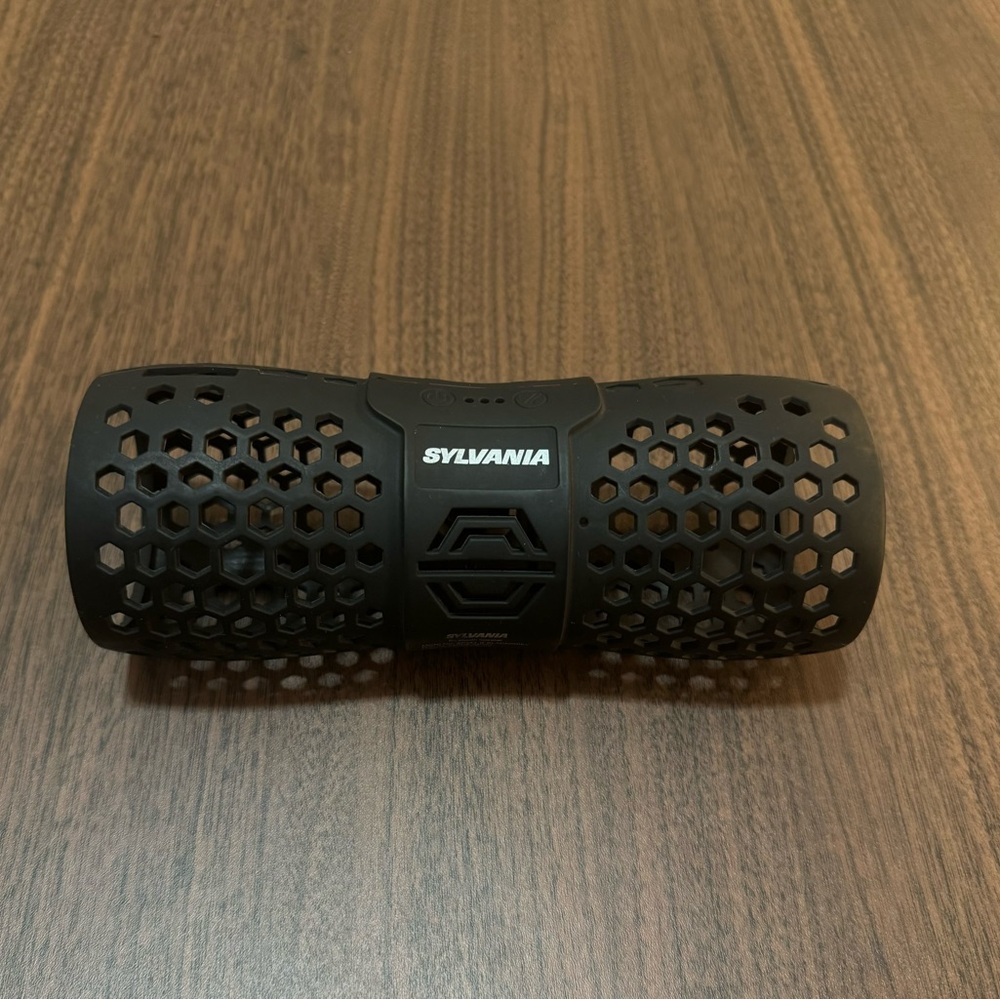 Rubbed Black Case For SYLVANIA SP353 Speaker JUST CASE
